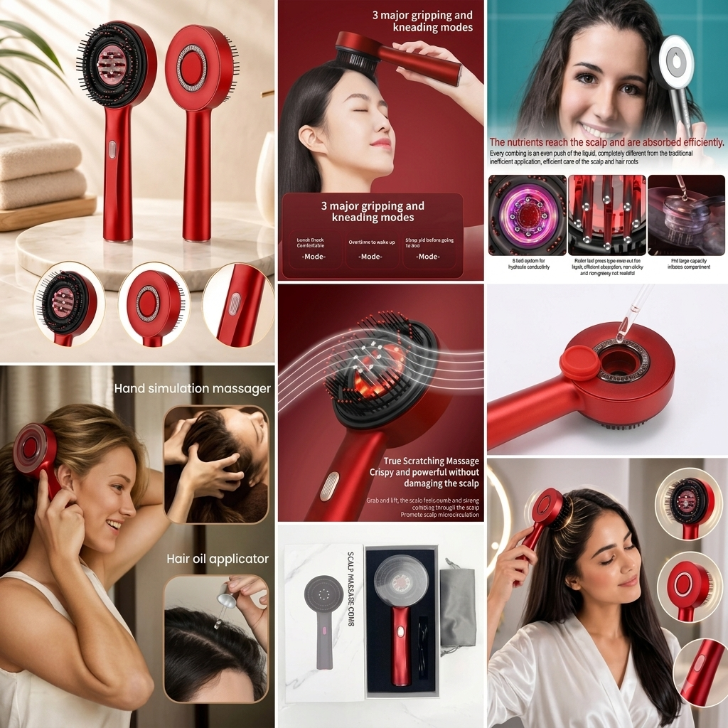 Electric Scalp Massager