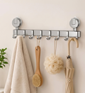 Stainless Steel 8 Hook Wall Mounted Hook Rack