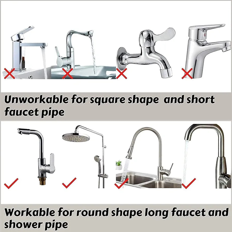 Rustproof Kitchen Sink Faucet Organizer Rack for Sponge & Soap